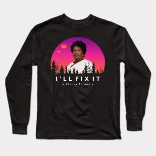 stacey abrams Long Sleeve T-Shirt